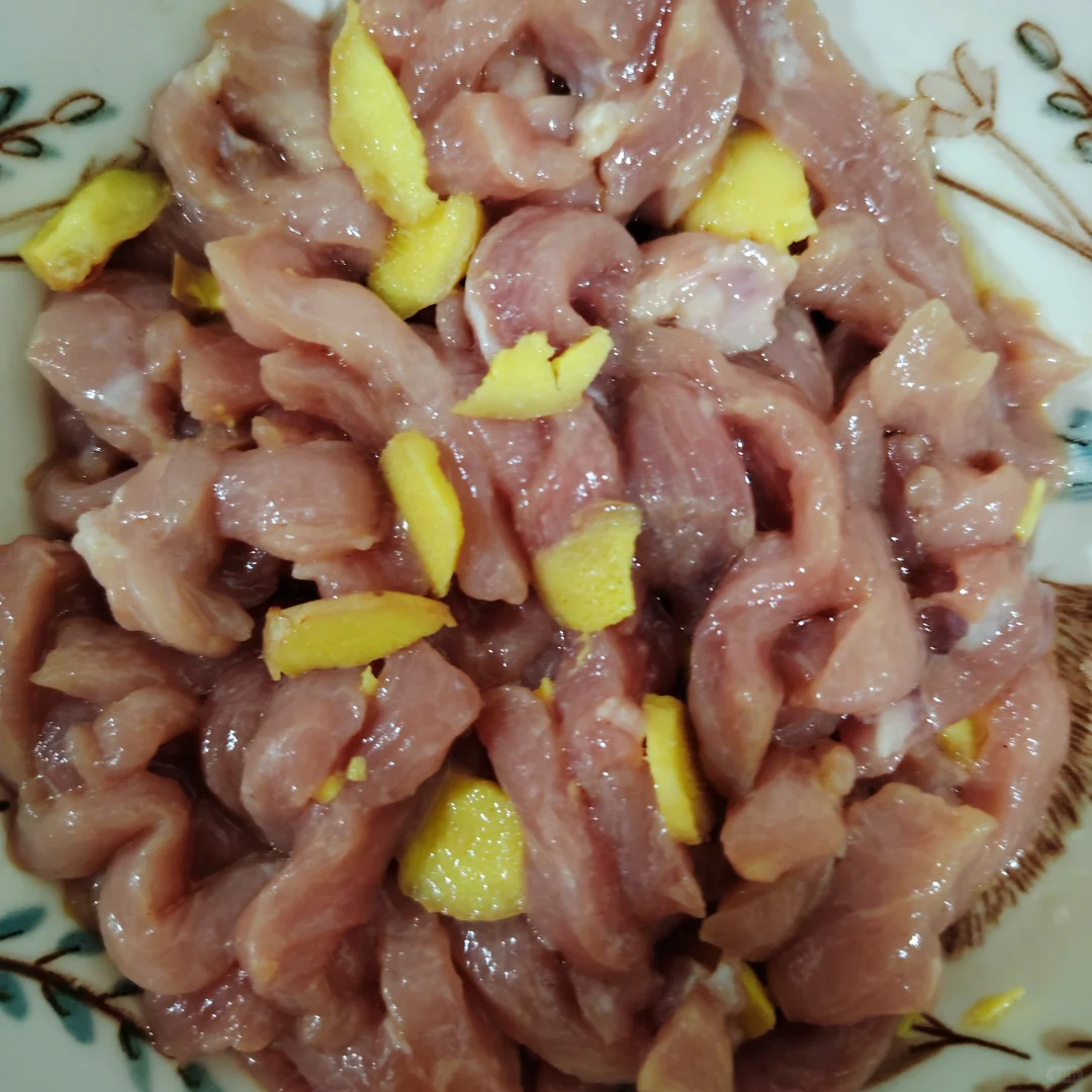 没有鱼的～鱼香肉丝