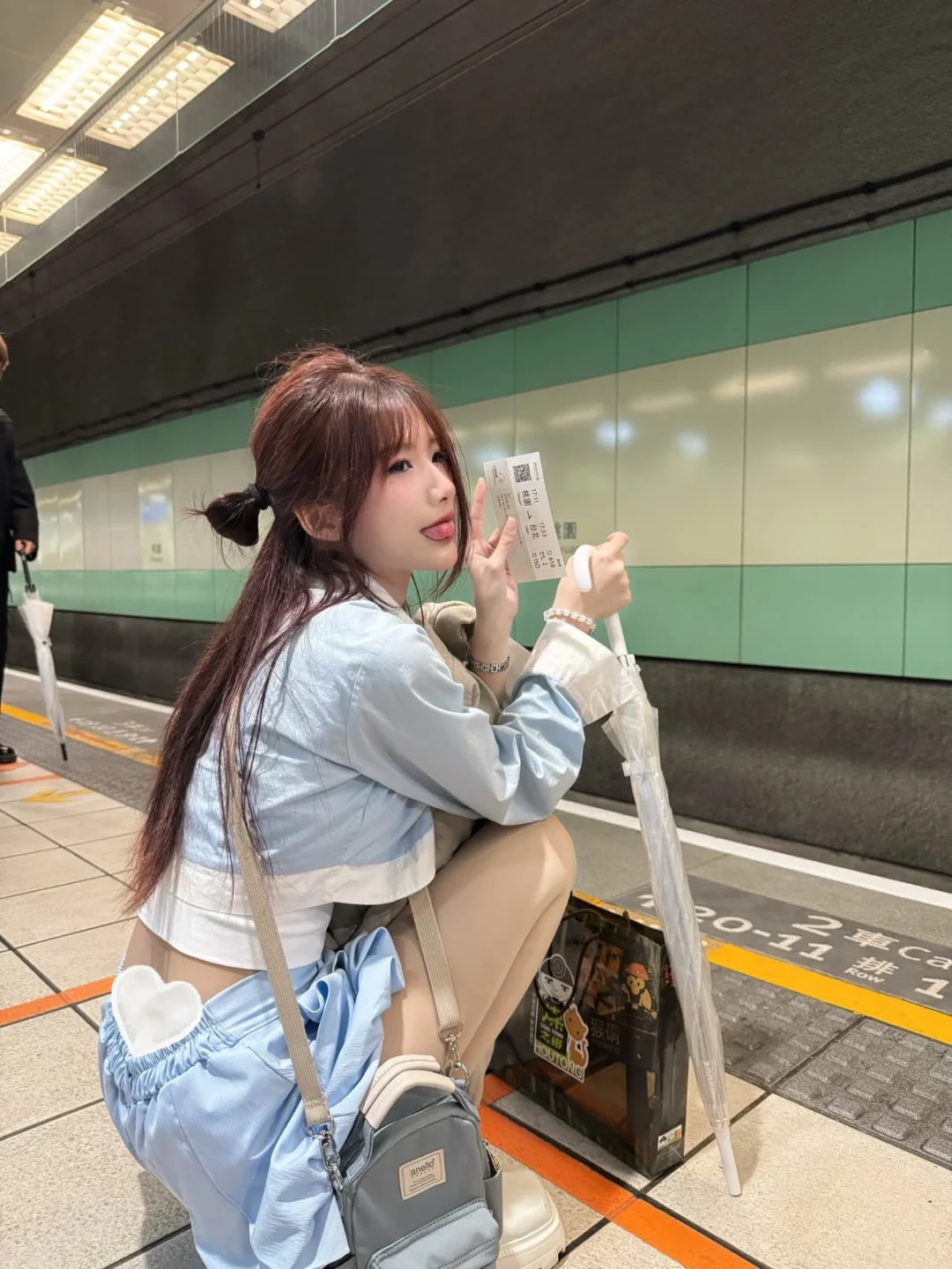 女生，没有乖乖通勤的义务