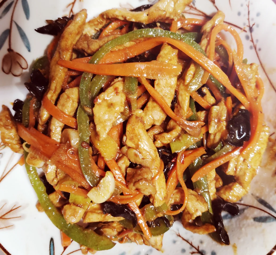 没有鱼的～鱼香肉丝