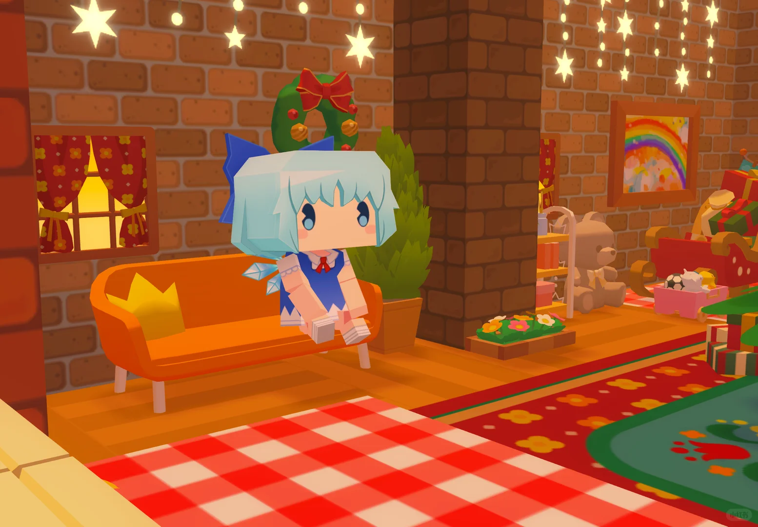 烤森圣诞节室内装修布局存档