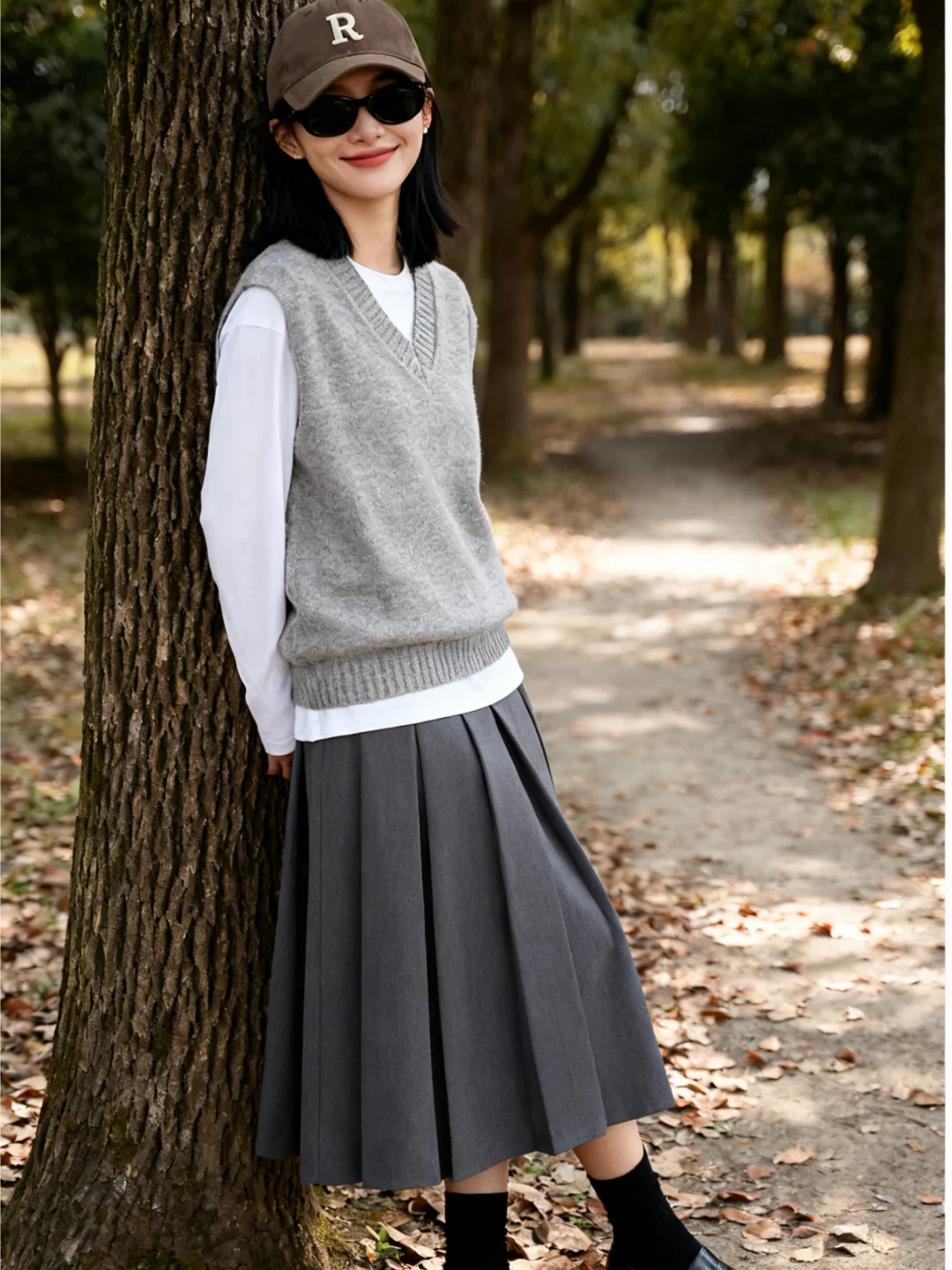 秋天随性穿搭18套，爱了