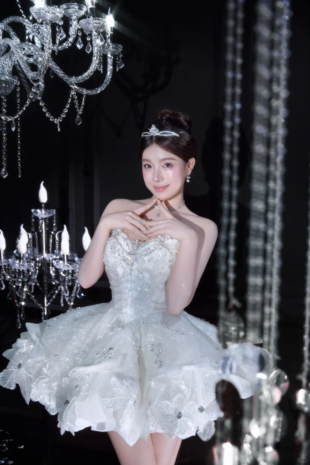 看得出她是公主！