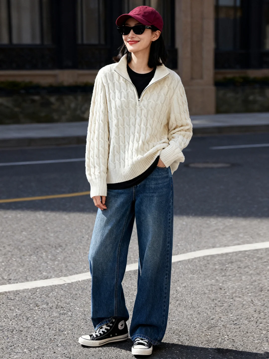 秋天随性穿搭18套，爱了