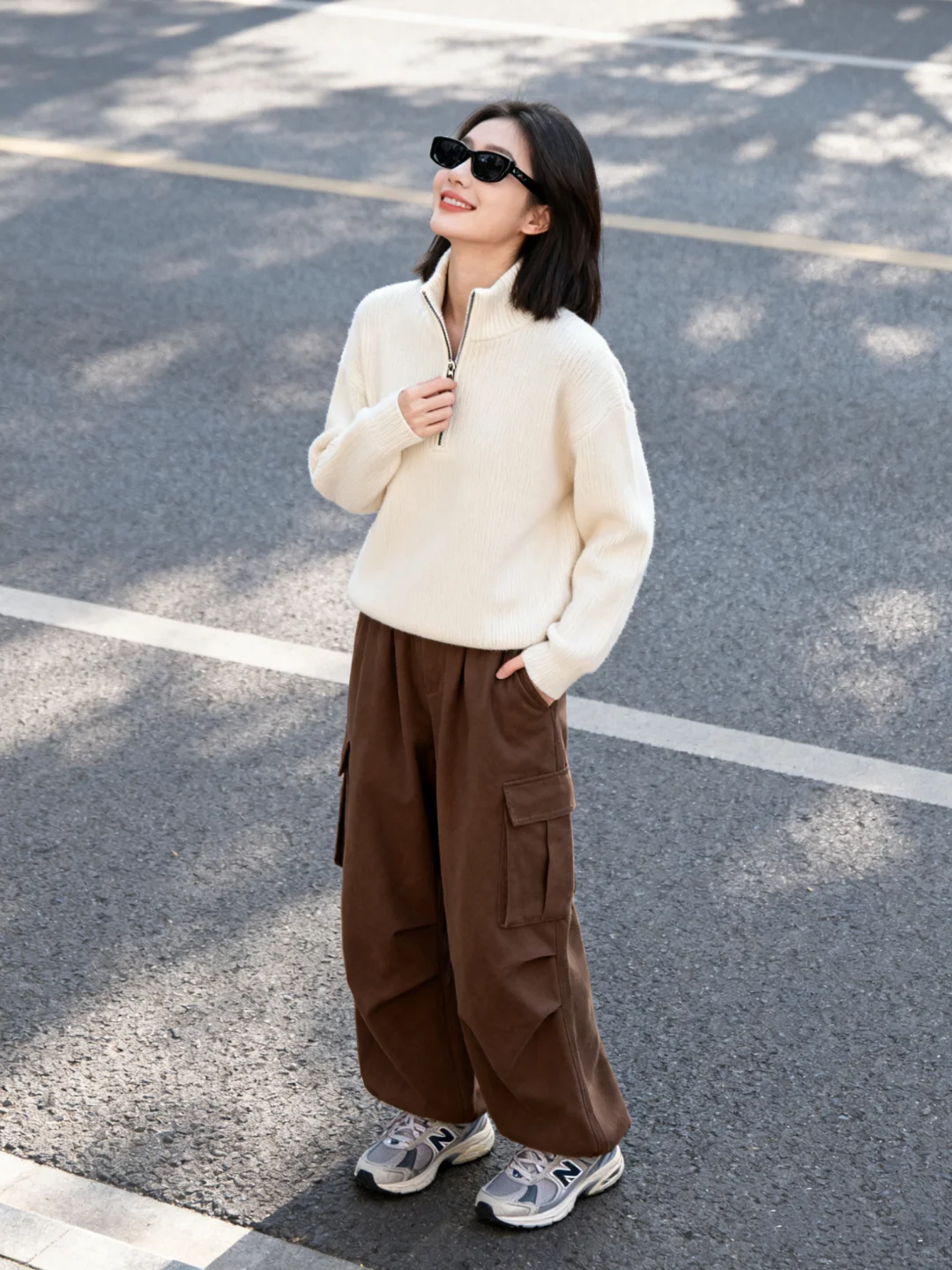 秋天随性穿搭18套，爱了