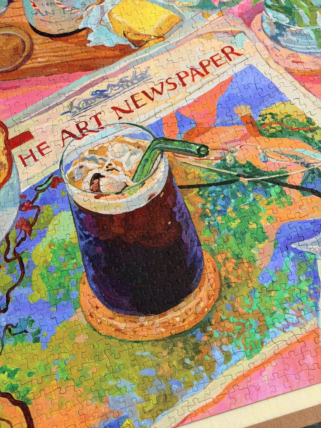 怎么拍都好看！爱亖这幅拼图惹！