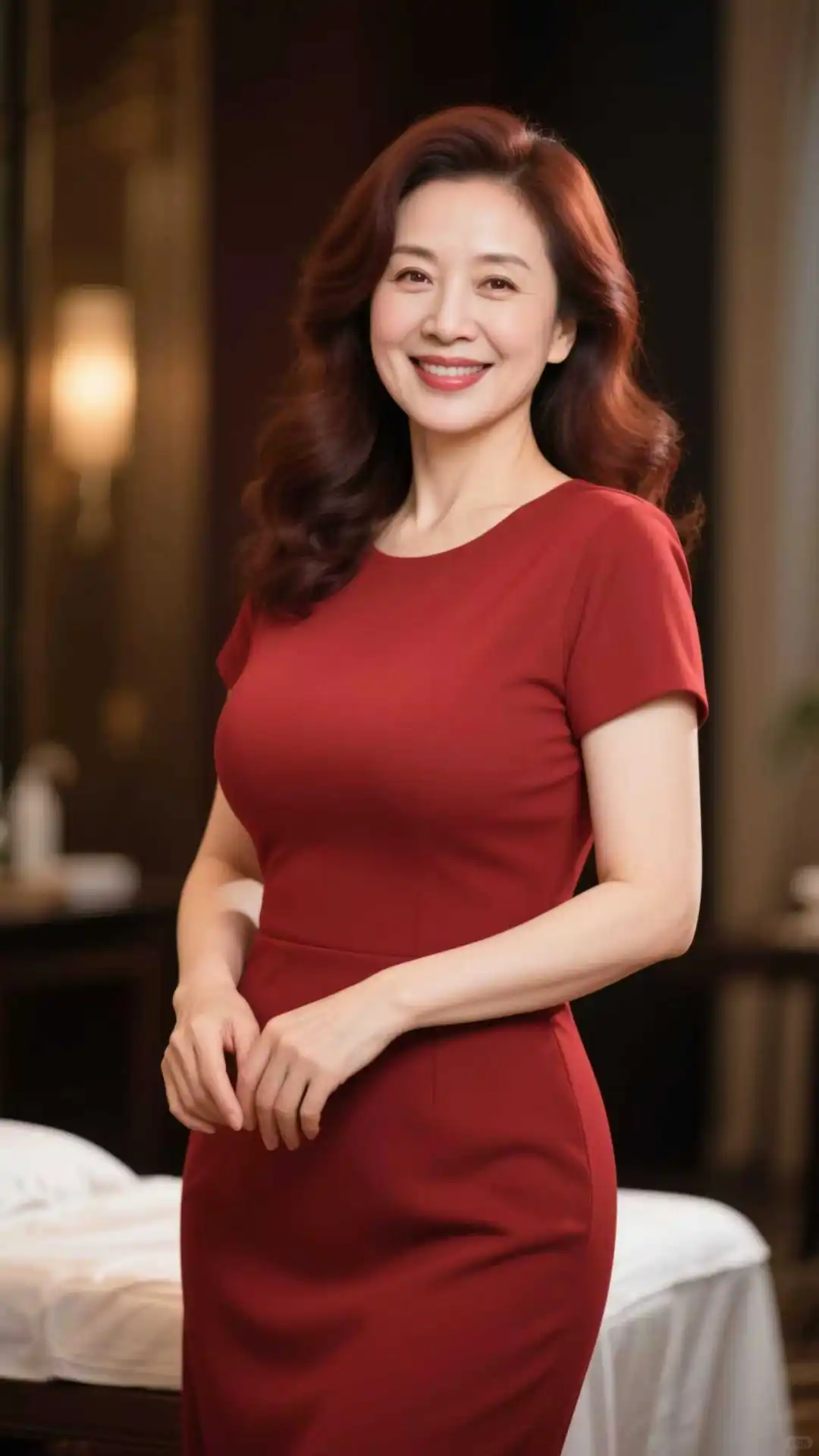 成熟含韵入甜，48岁阿姨的美容护肤心得