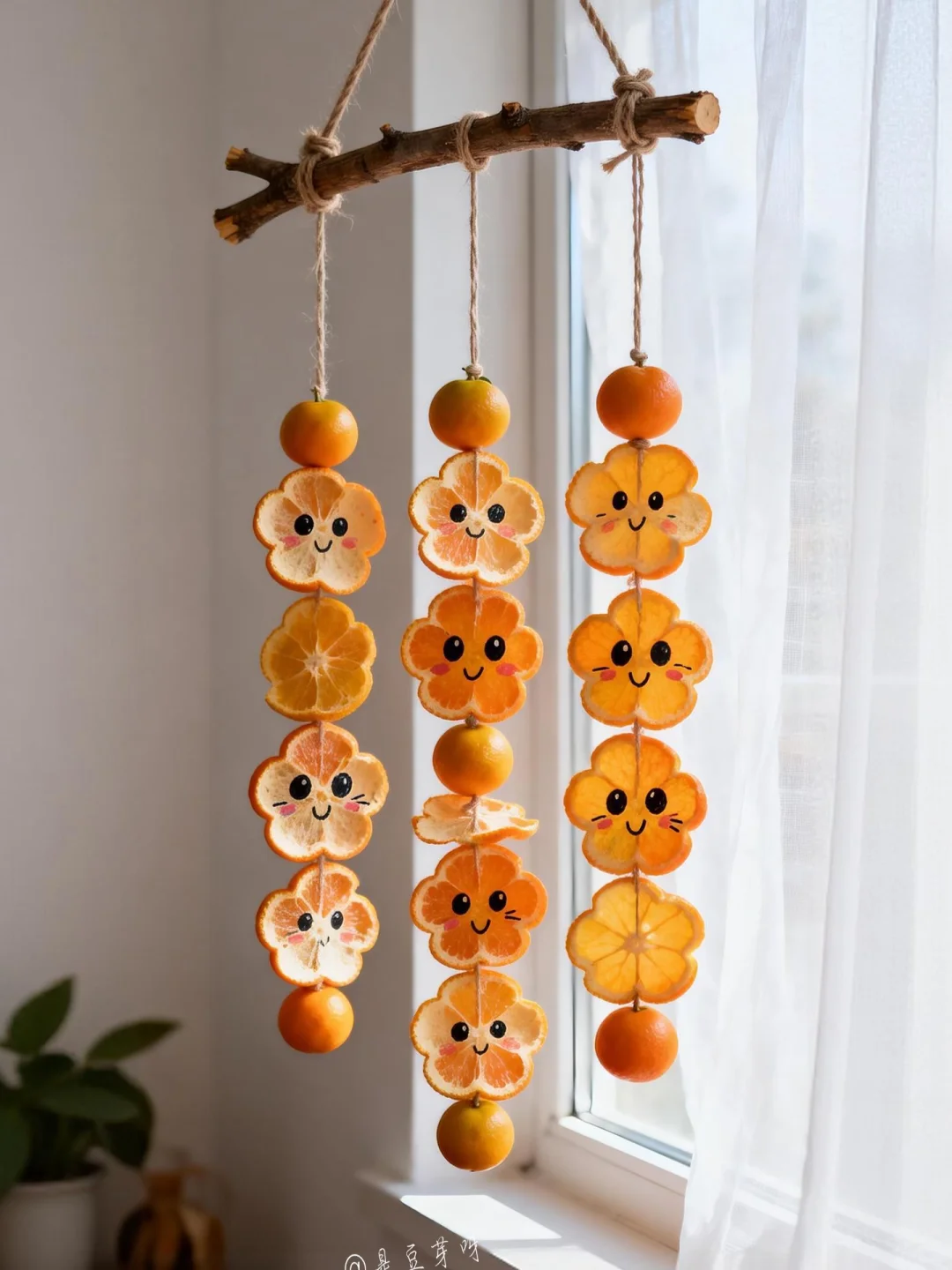 超轻粘土创意、橘子皮手工挂件、橘子皮挂件