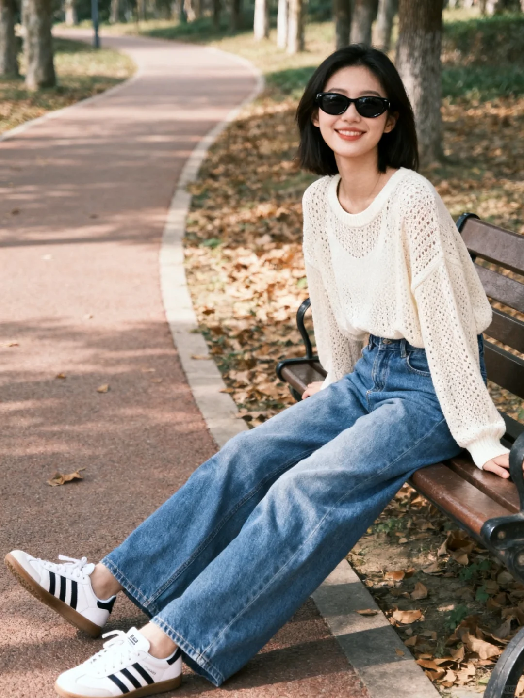 秋天随性穿搭18套，爱了