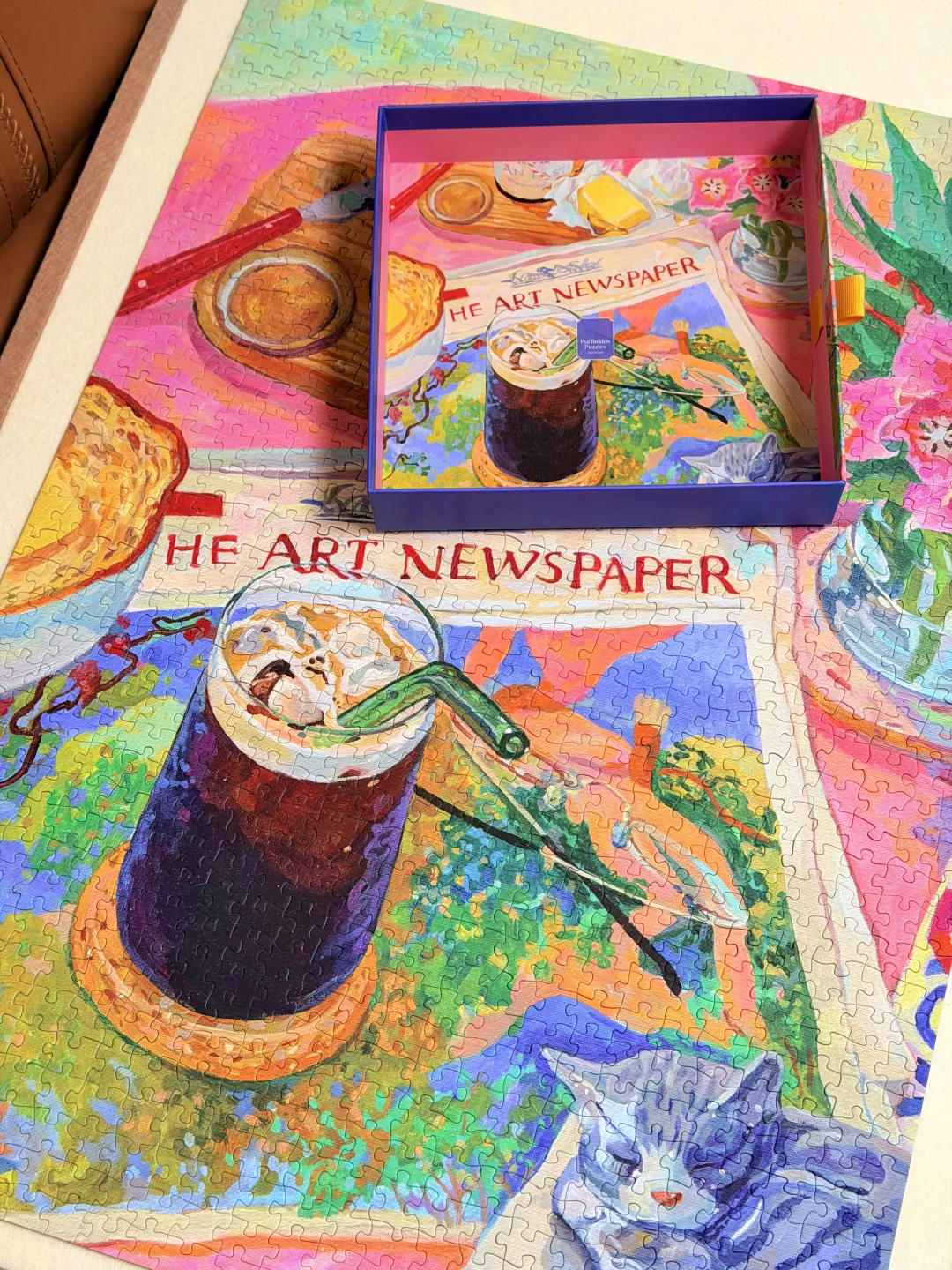 怎么拍都好看！爱亖这幅拼图惹！