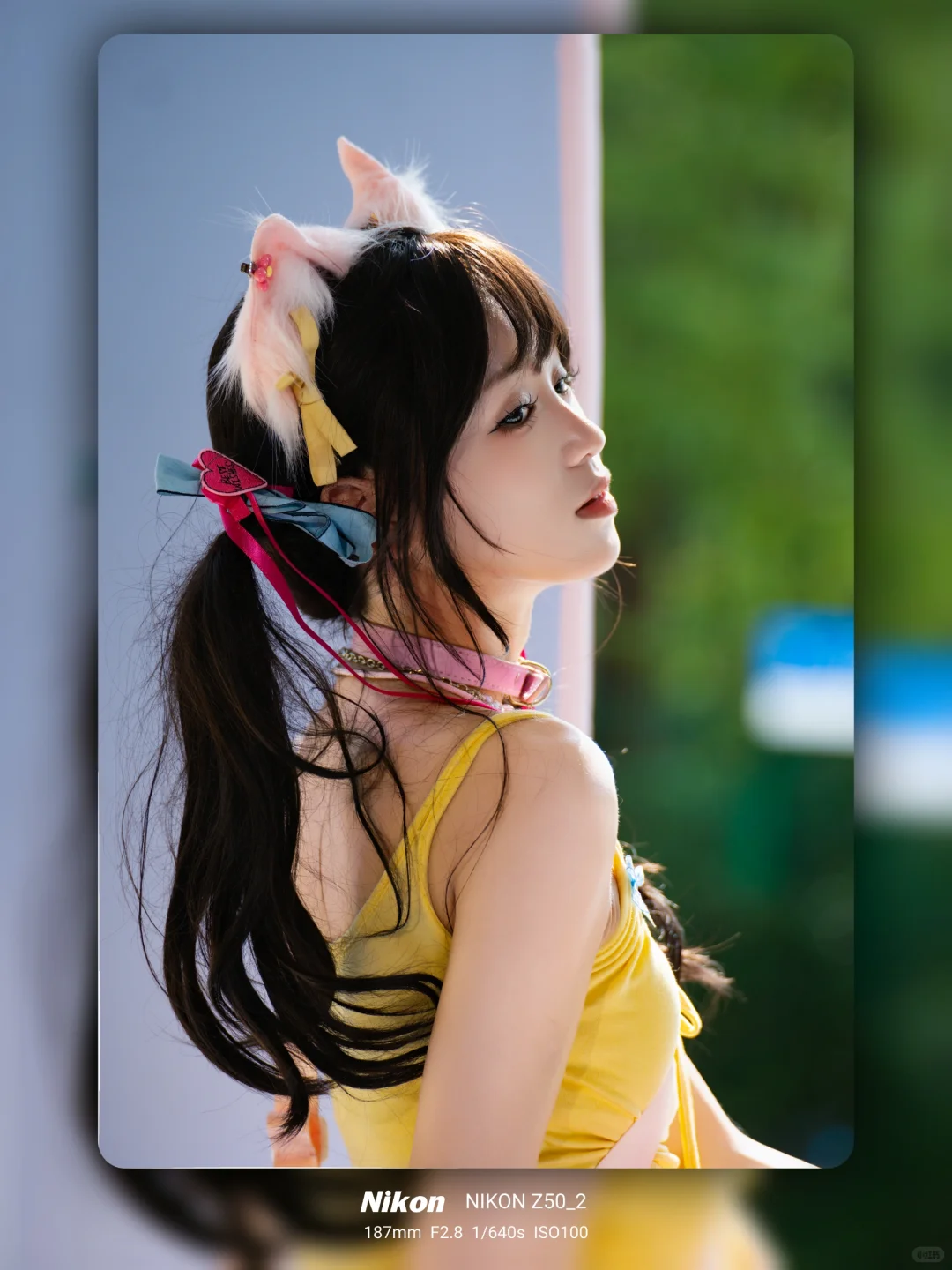 开始喜欢拍外景了