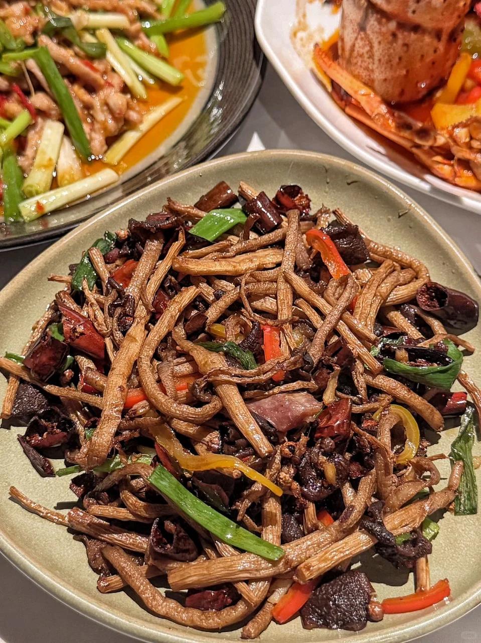 来天津鲁能城吃川菜🥢至少要带两个胃！