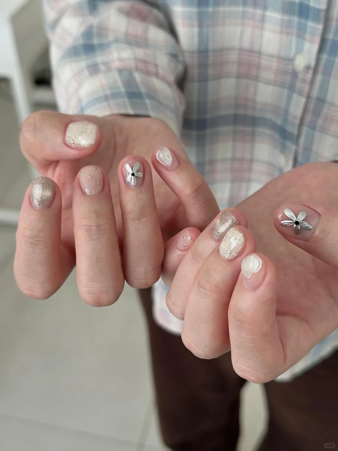 nails park - ⛓️💿Metal Flower