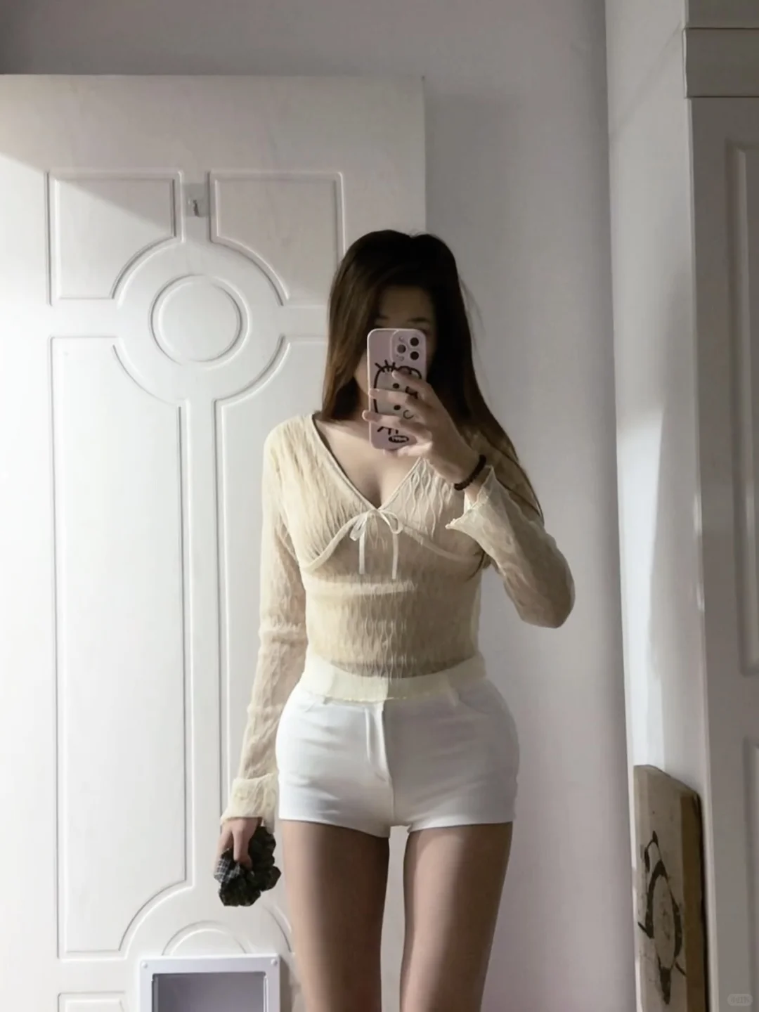 live实况！小胸老婆的聚拢内衣👙