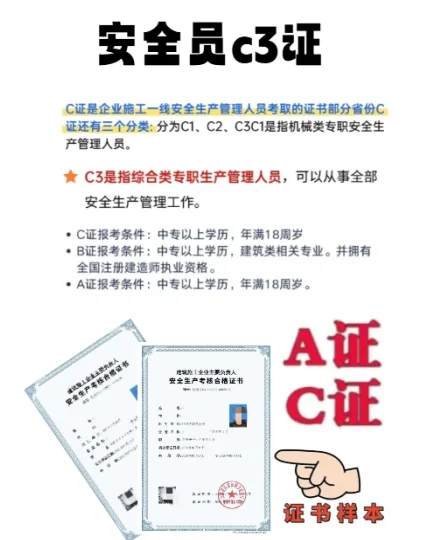 合肥的安全员证