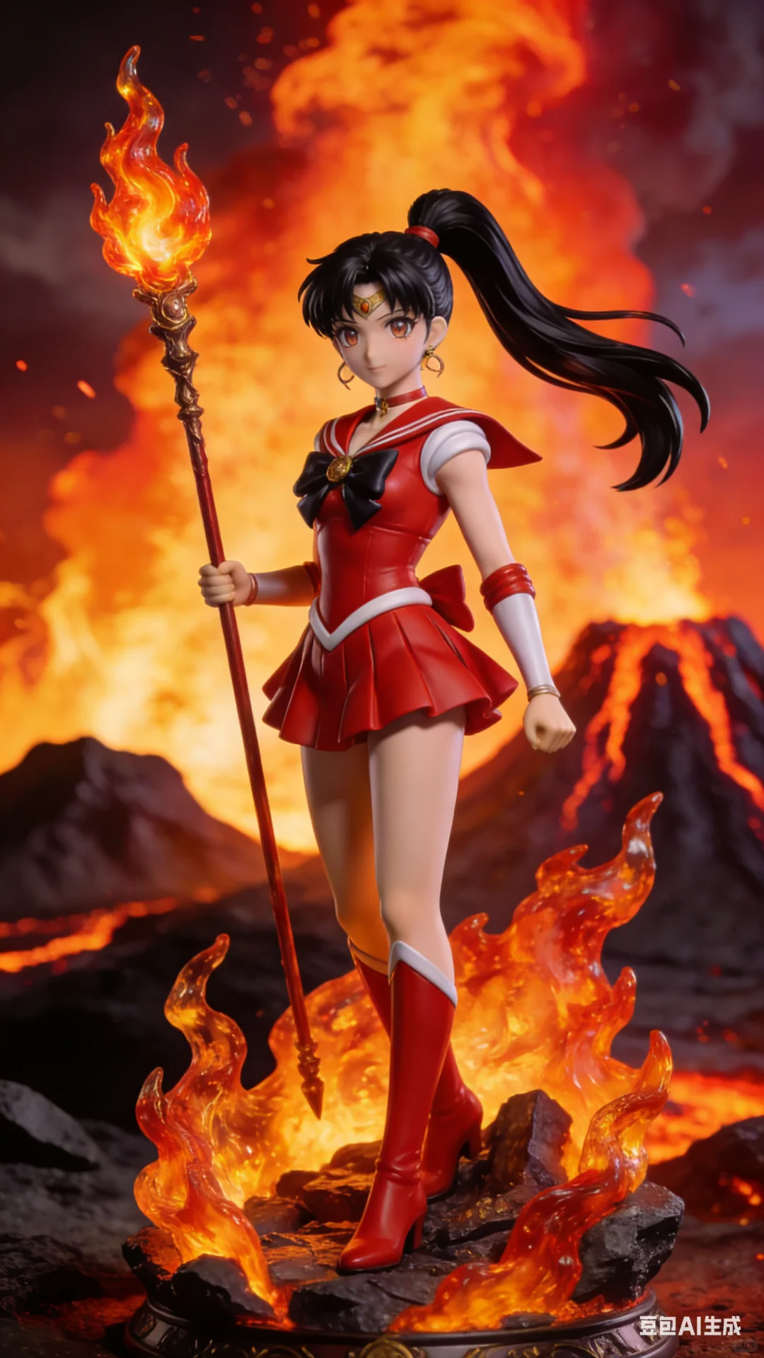 二创美少女战士模型