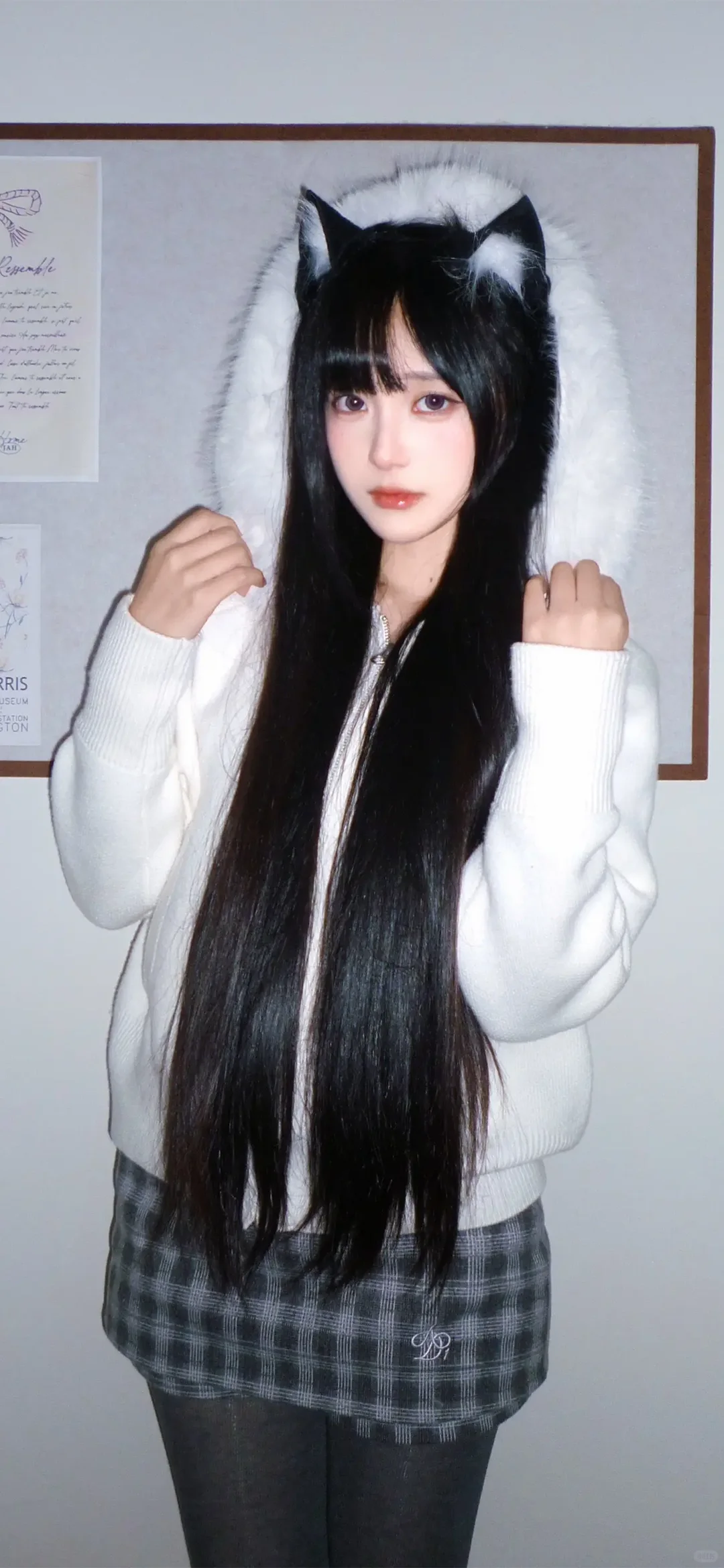 纯欲天花板套图壁纸