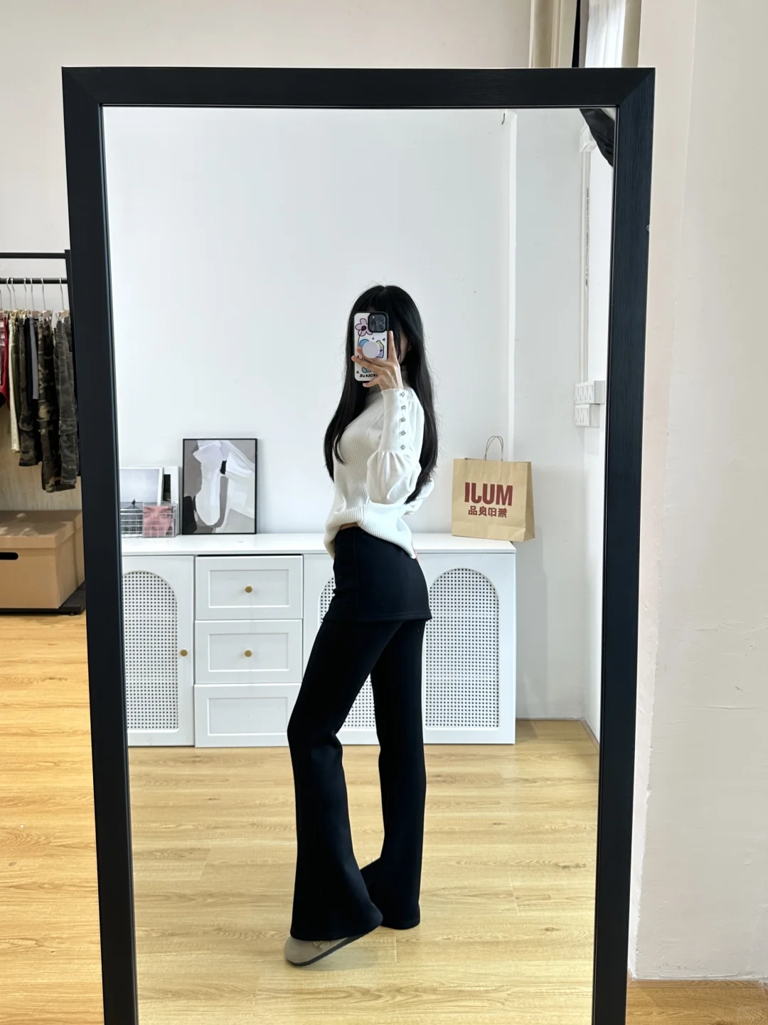 貌似做了条很牛🐮的瑜伽裤。。。。