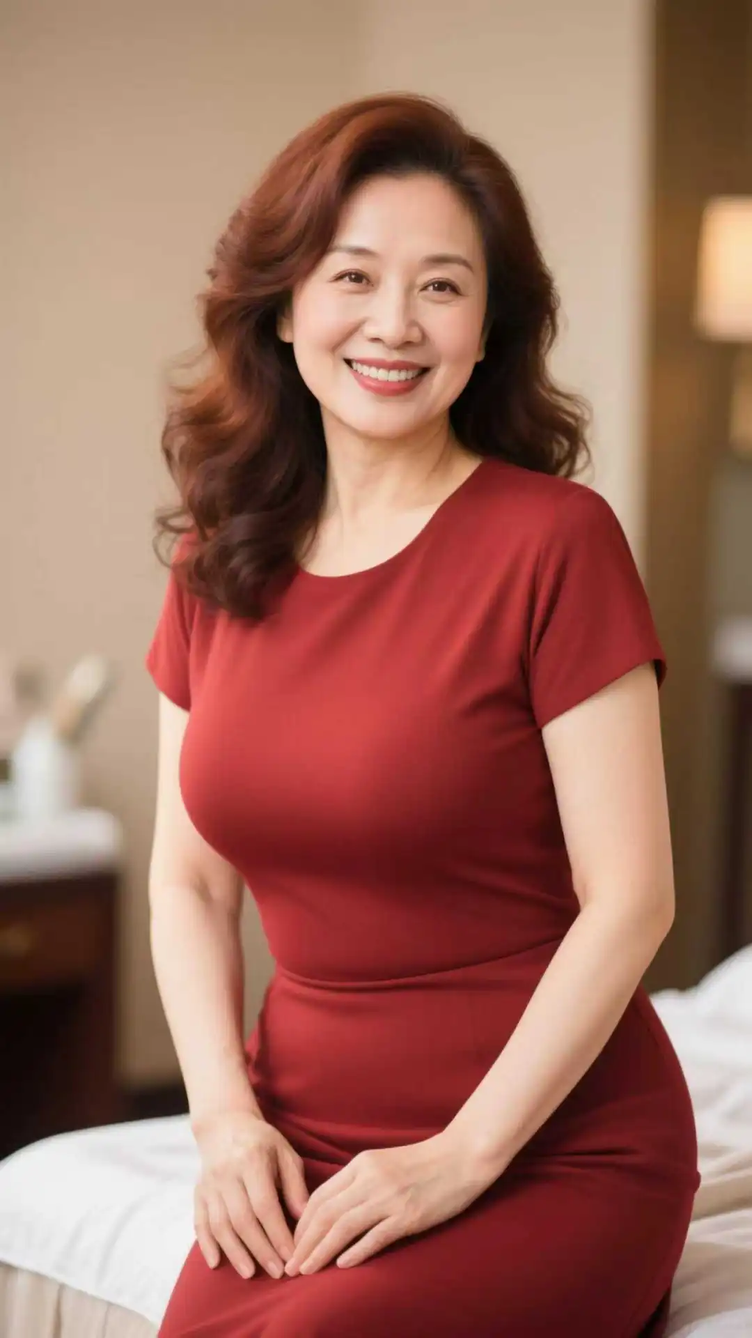 成熟含韵入甜，48岁阿姨的美容护肤心得