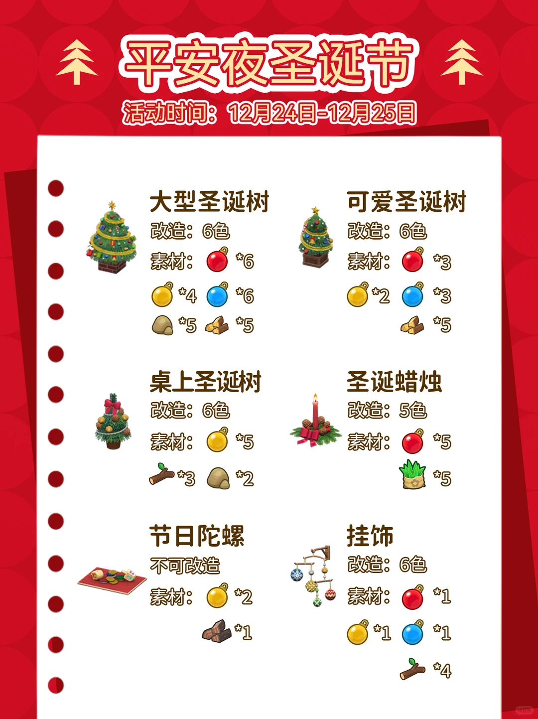 最全动森圣诞攻略🎄一篇掌握所有内容！