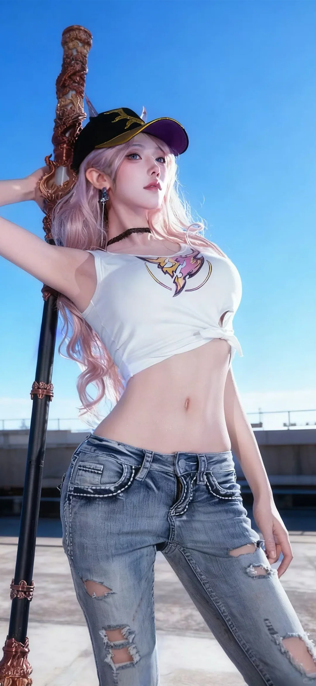 纯欲天花板套图壁纸