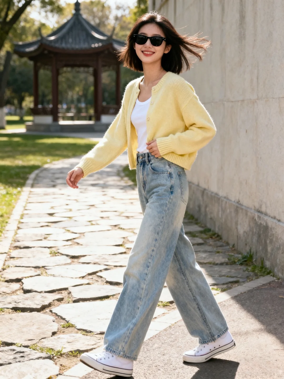 秋天随性穿搭18套，爱了