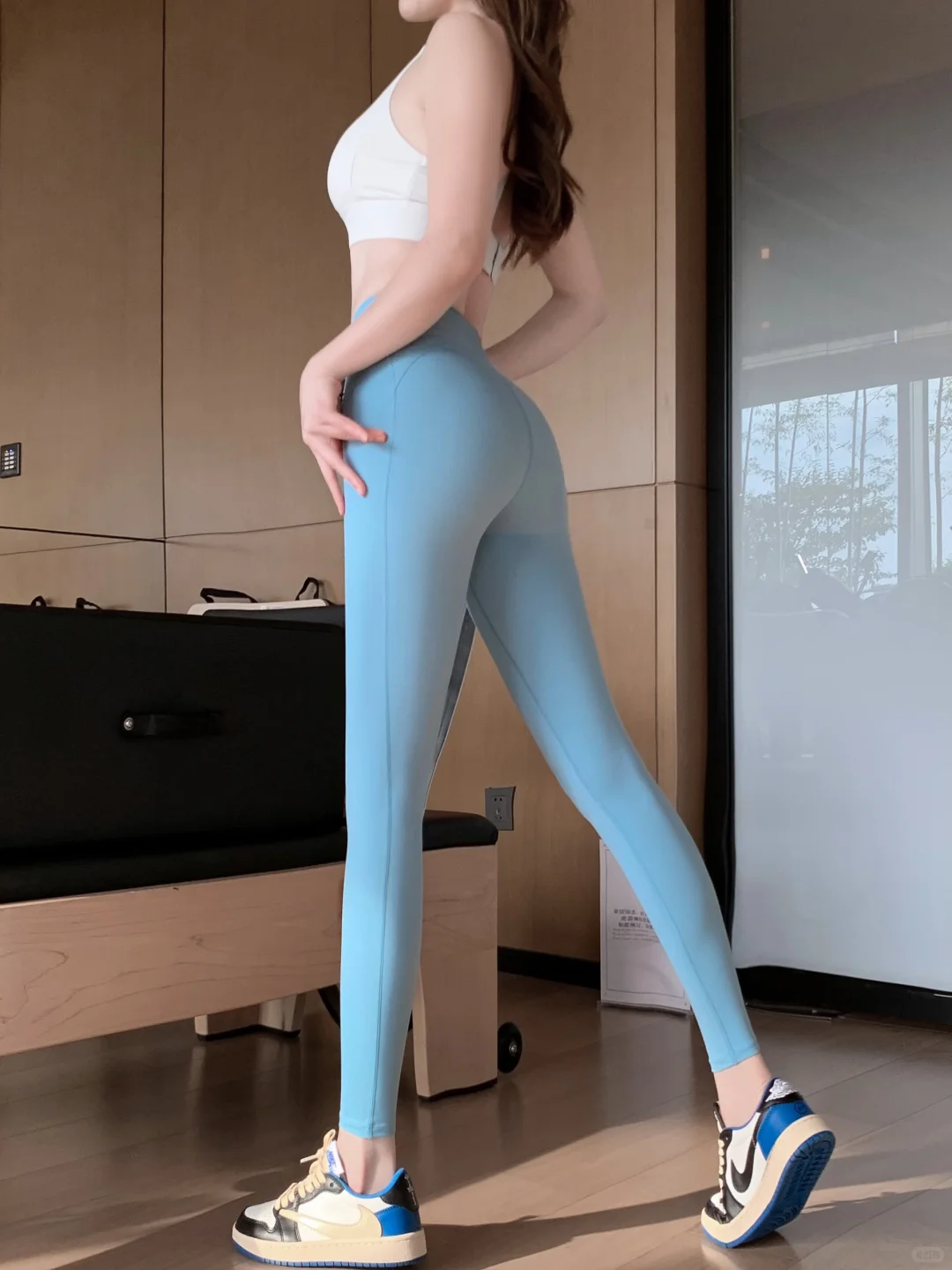 冬季焕新☑️鱼骨高腰显瘦瑜伽裤太绝啦❗️