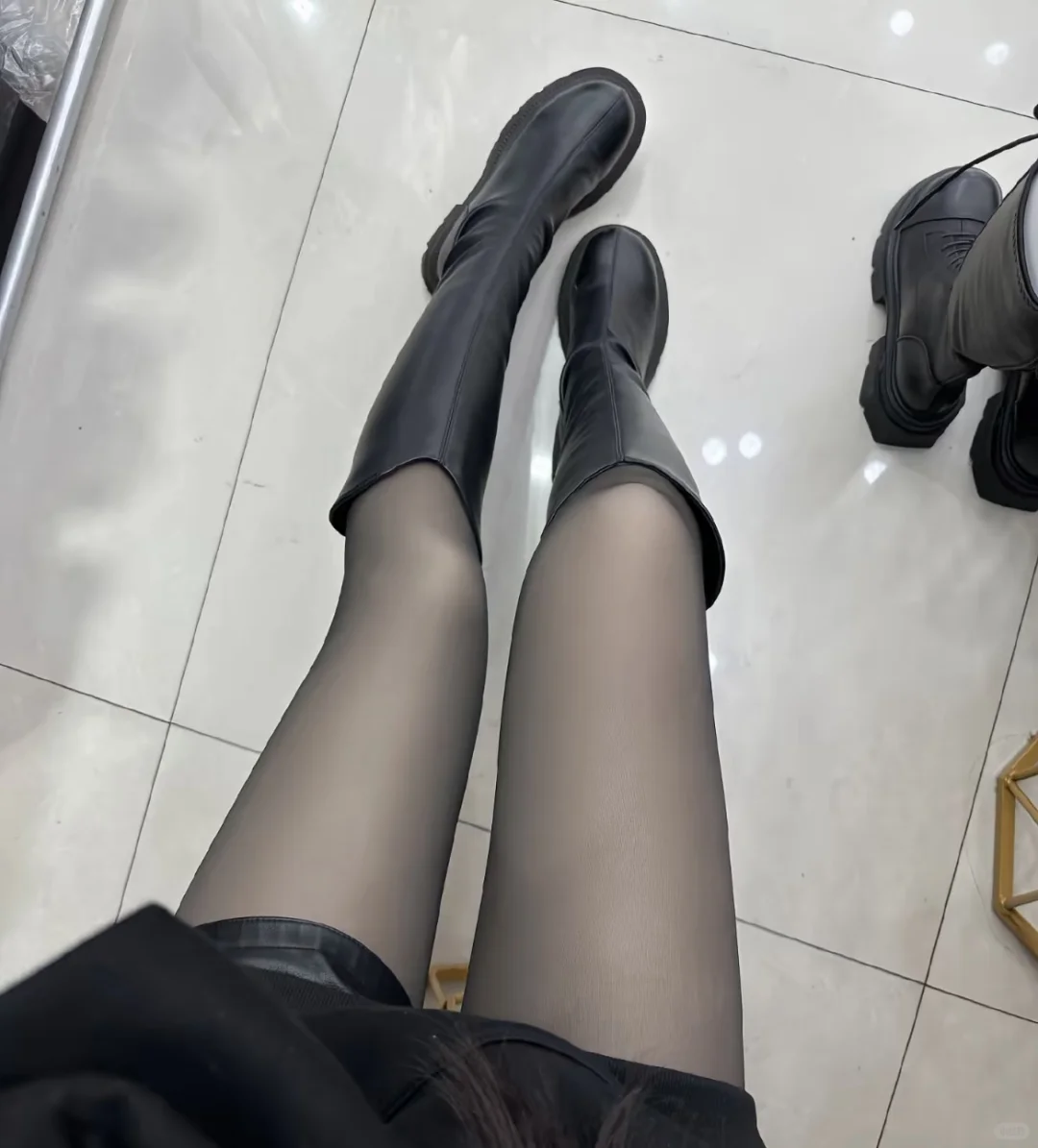 太喜欢这条过膝靴了！