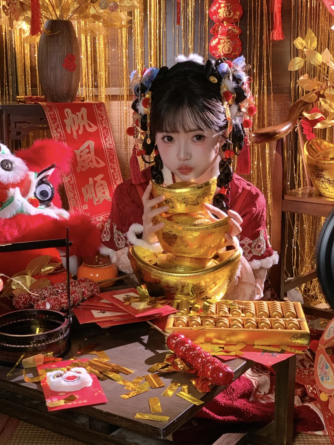 🧧live｜新年接财运！预制小财君写真太萌啦！