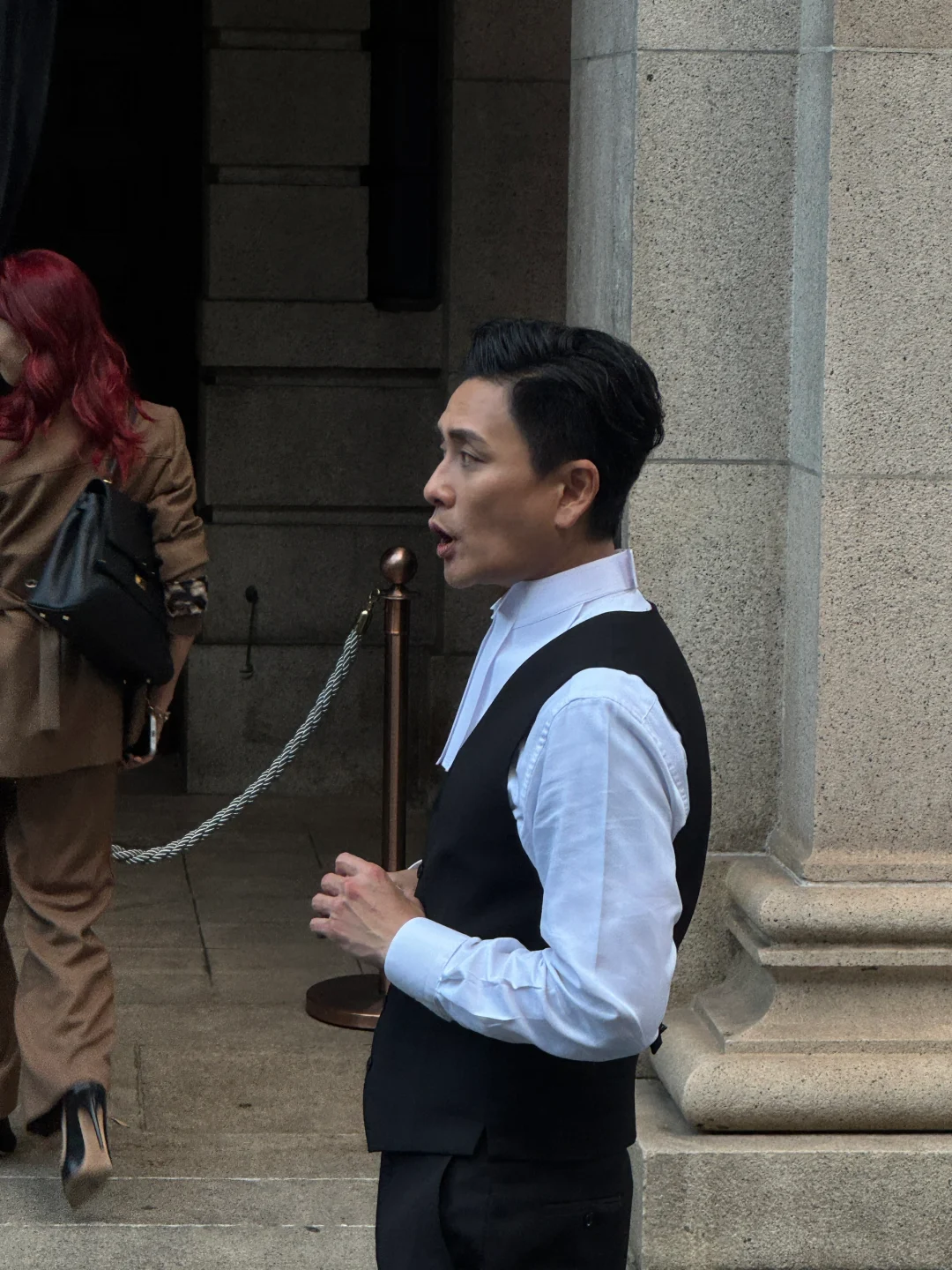 🇭🇰在香港中环偶遇明星就像呼吸一样简单