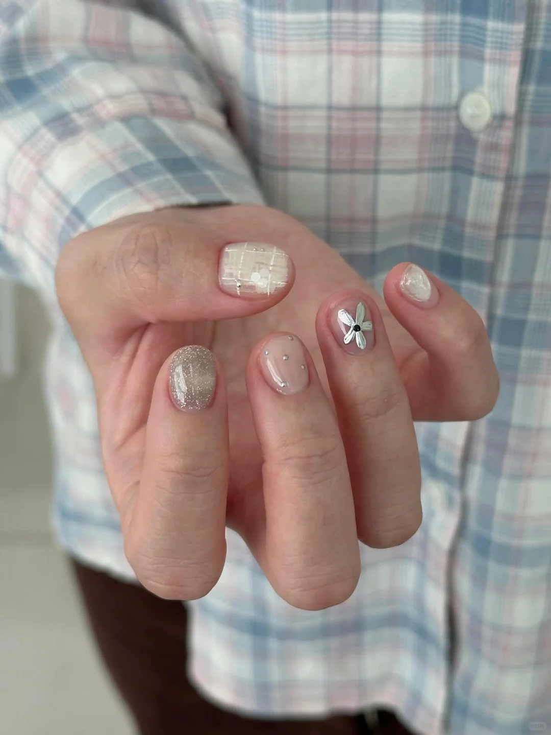 nails park - ⛓️💿Metal Flower