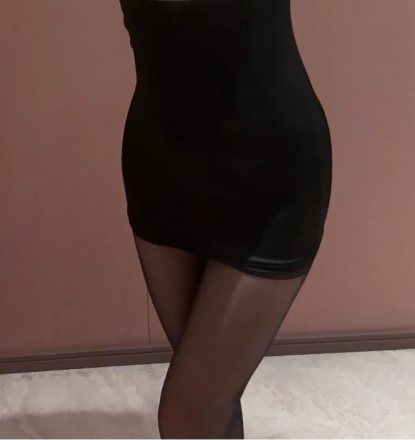 《第一次穿黑丝系列后续之第一次穿肉丝✨》