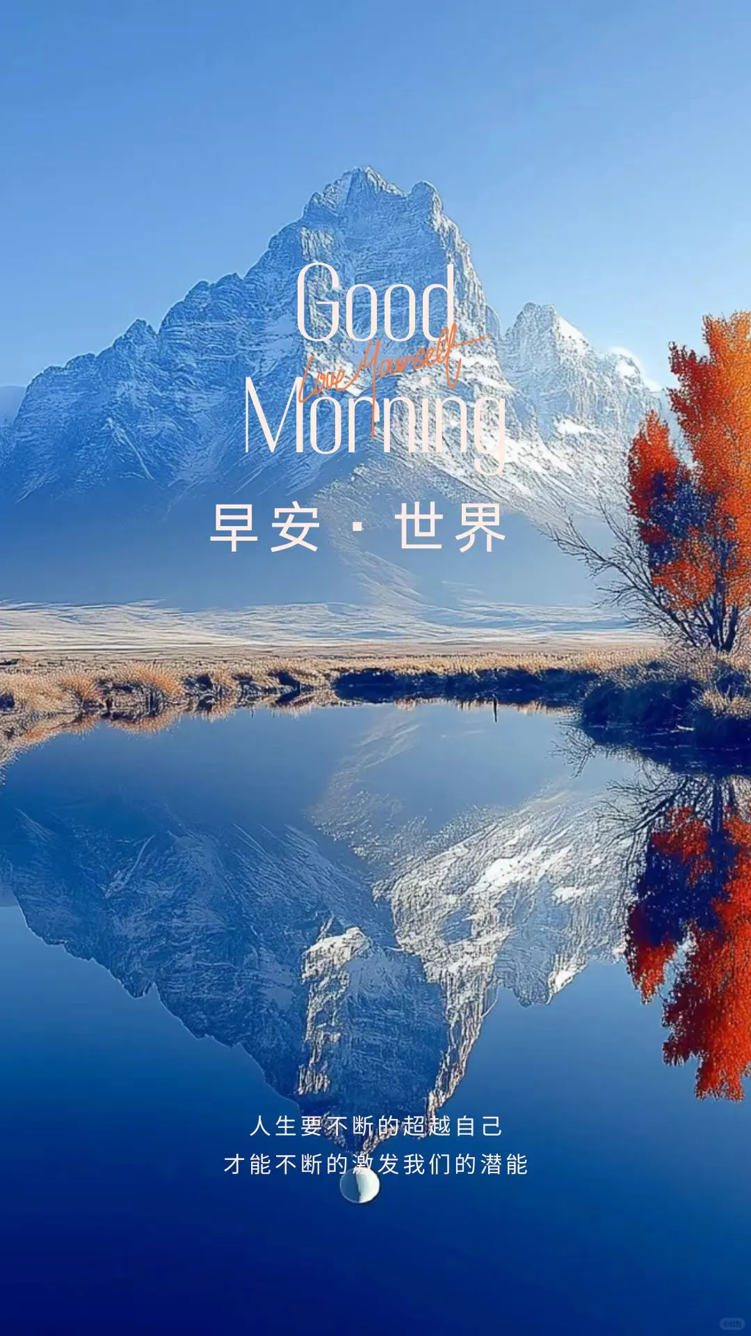 2025早安正能量｜高级感的早安海报早安图片