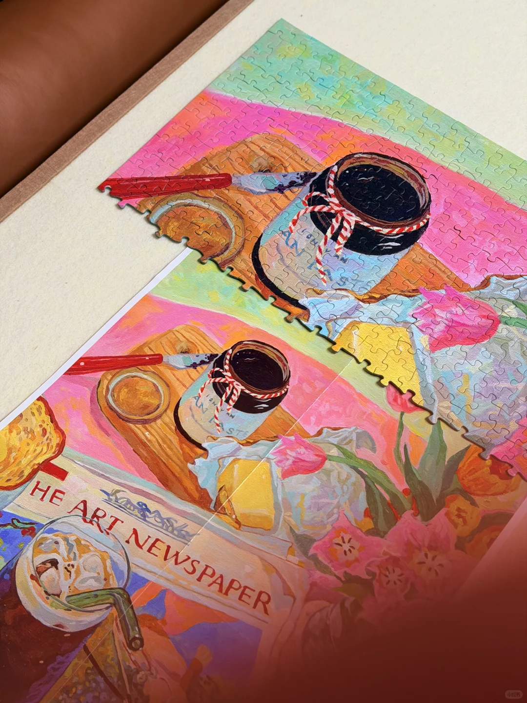 怎么拍都好看！爱亖这幅拼图惹！