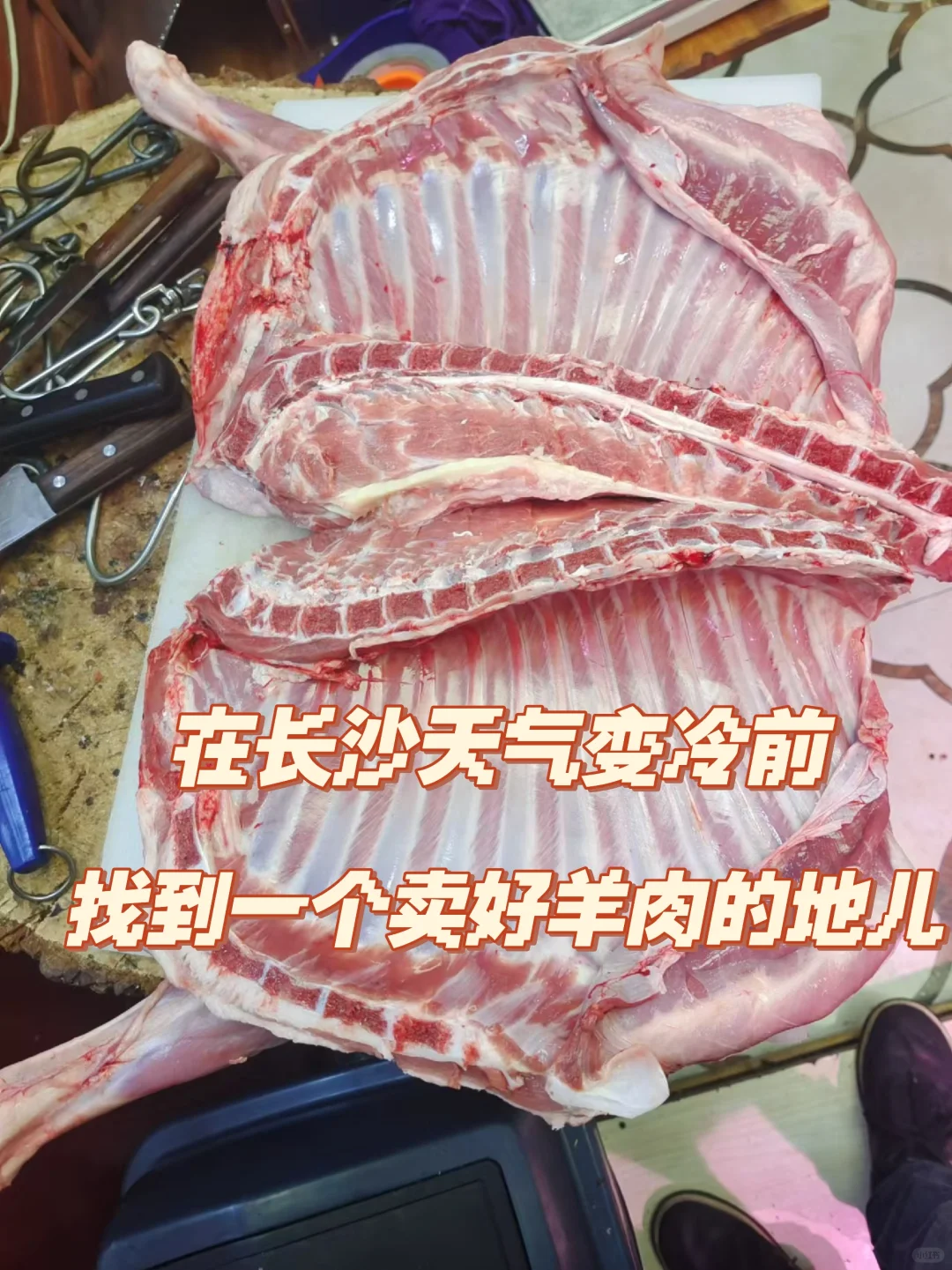 在长沙天气降温前,找到一个卖好羊肉的地儿