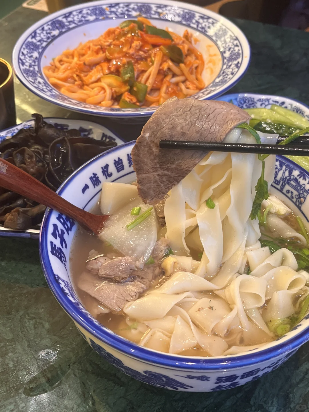 邯郸！吃到了兰州拉面和炒拉条子！