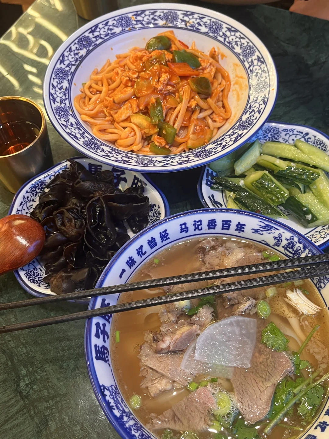 邯郸！吃到了兰州拉面和炒拉条子！