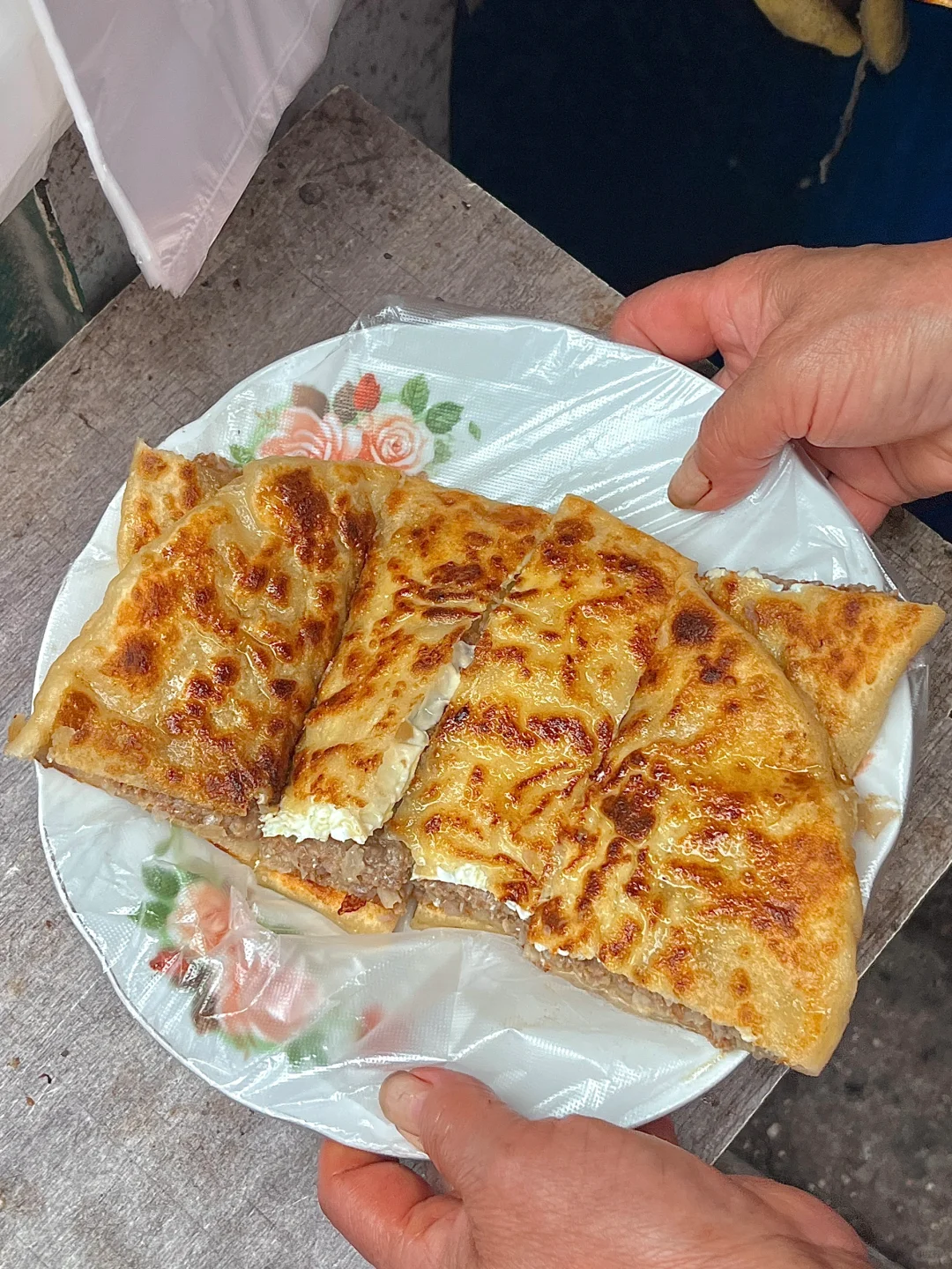 邯郸 老爷爷老奶奶开的羊肉饼店