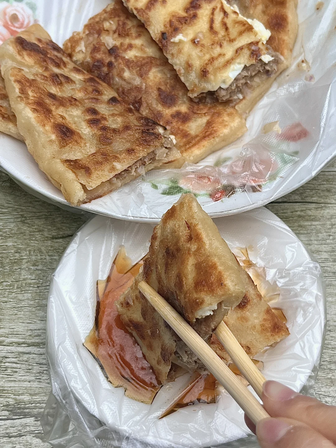 邯郸 老爷爷老奶奶开的羊肉饼店