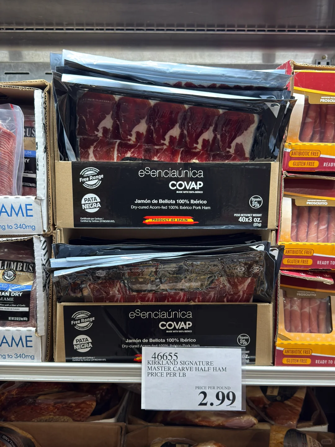 Costco西班牙??COVAP伊比利亚火腿有货了