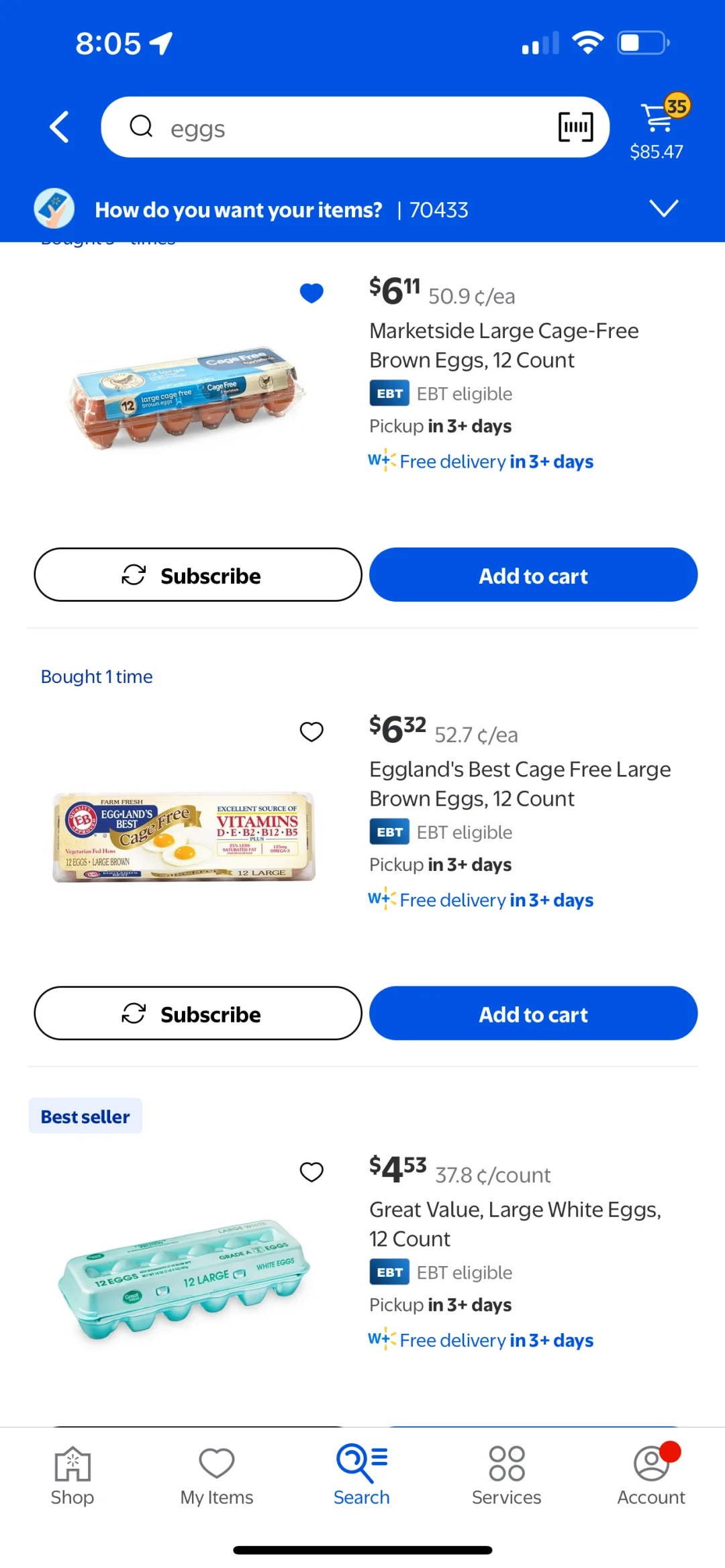 Real food prices. No, eggs arent $30