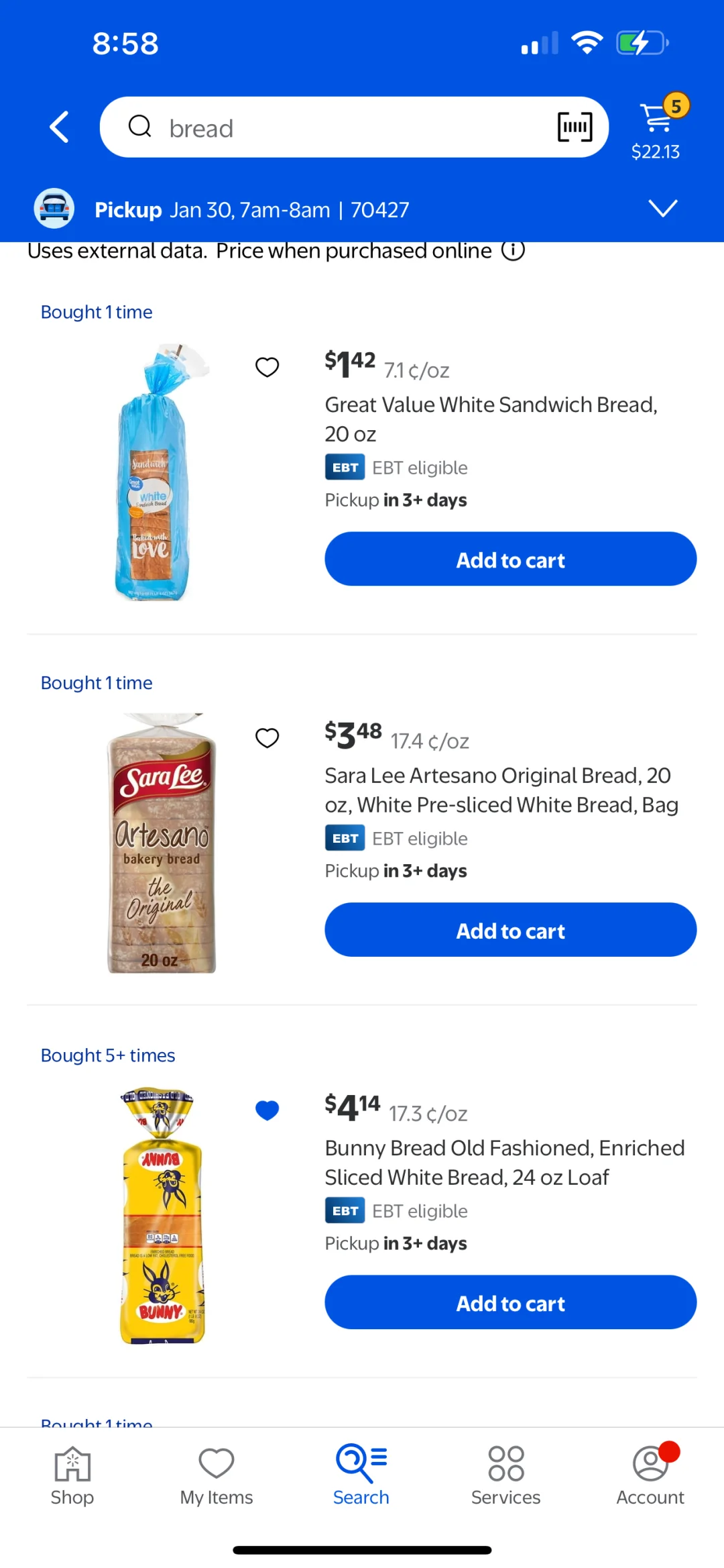 Real food prices. No, eggs arent $30