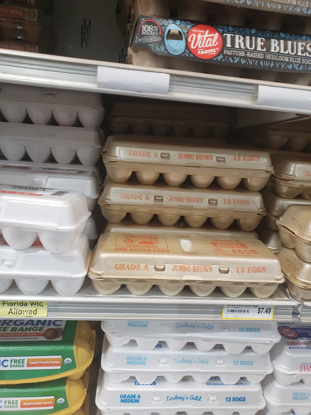 Egg prices in America ۸