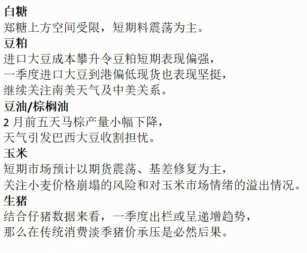 2025-2-7 今日观点