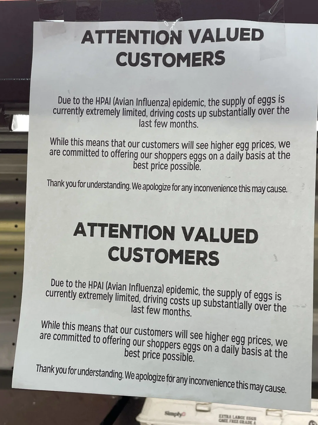 Eggs are now so expensive ô
