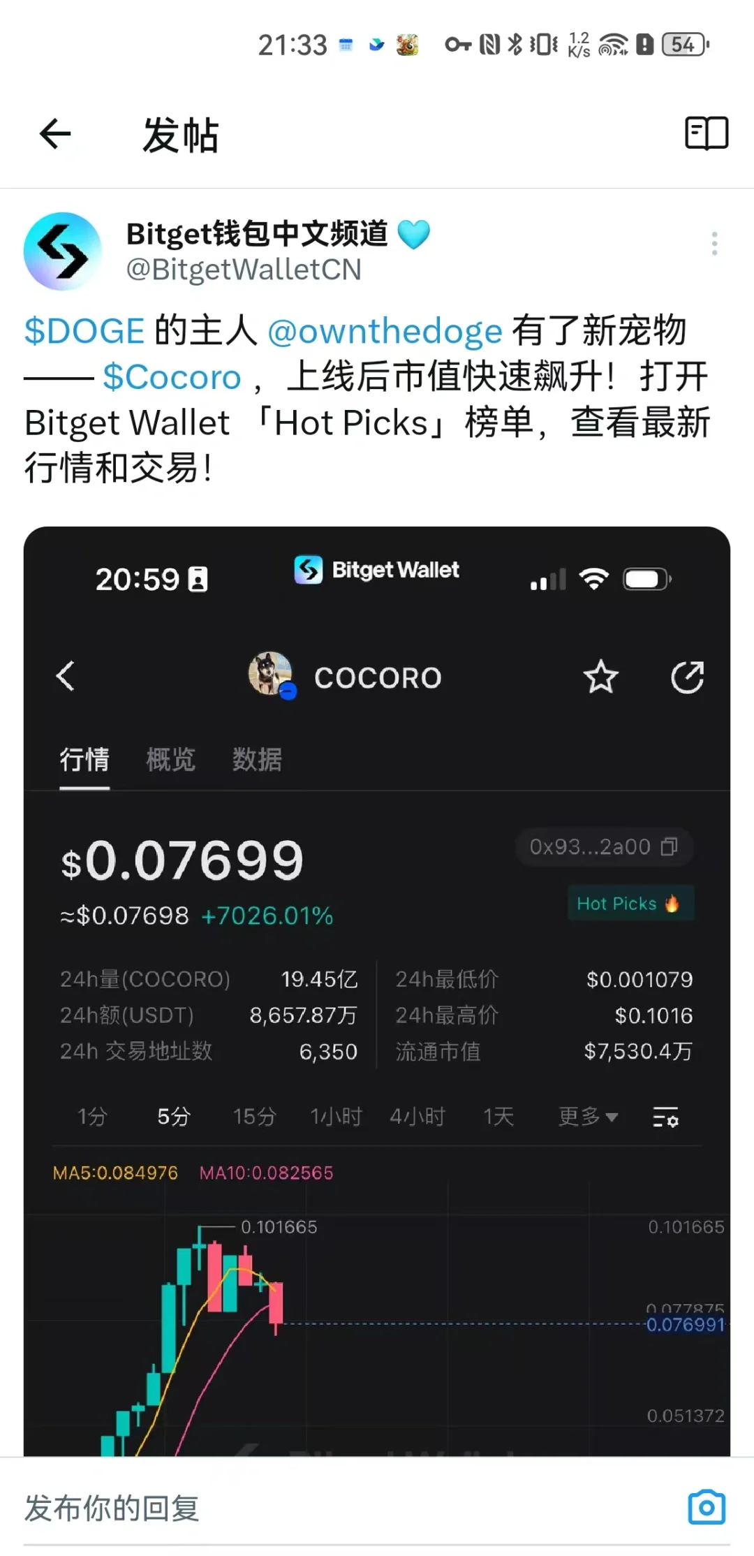 DOGE¹Cocoro7000%+?