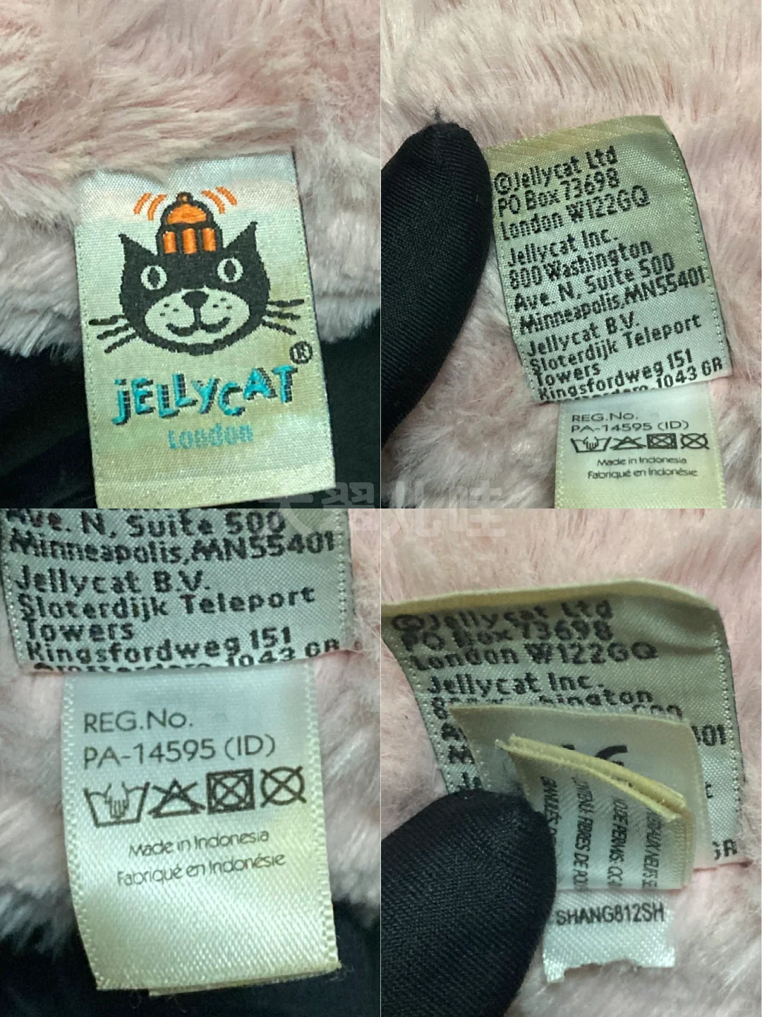 ??0元起拍结束｜jellycat绝版波浪毛猪中号