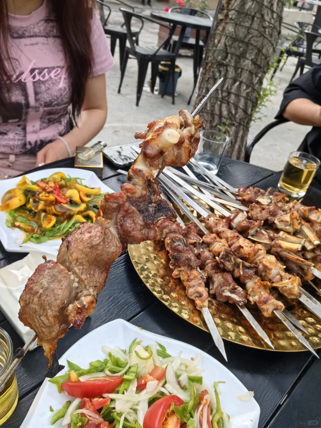 发现一个宝藏烤肉店｜羊娃子真可怜｜嗝～