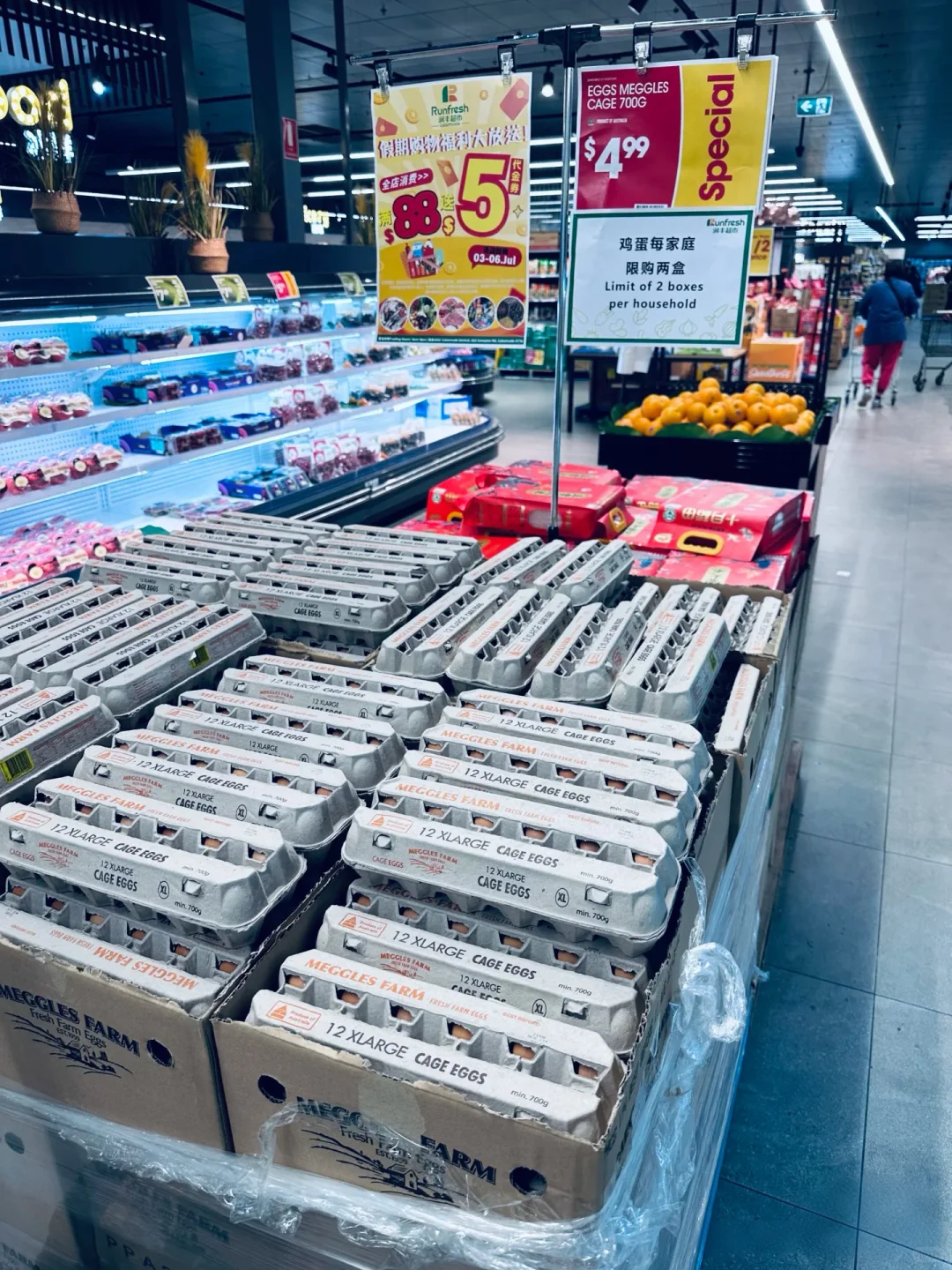 Runfresh$4.99的鸡蛋又来啦!