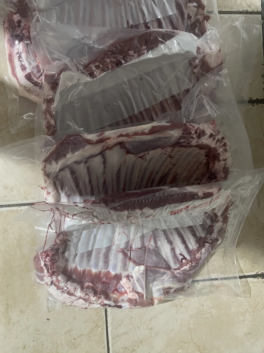 最近羊排发货慢,大家久等了