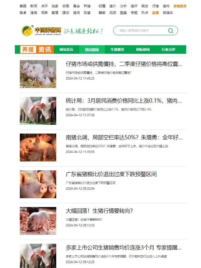 生猪涨价越来越明显,中国养猪缺猪马上实现